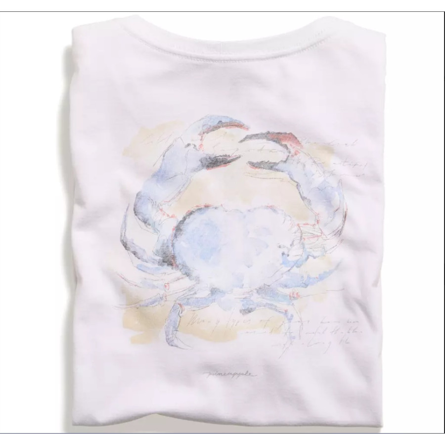 Camiseta Aquarela Blue Crab